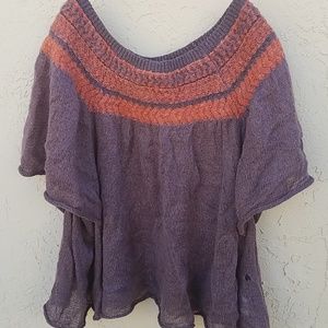Free People off the shoulder sweater